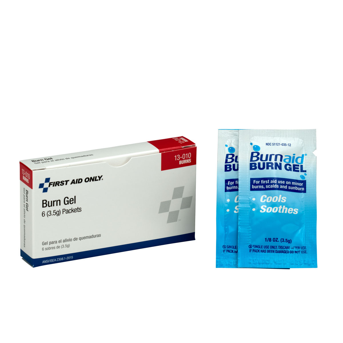 Burn Gel (3.5g) Packets - First Aid Safety